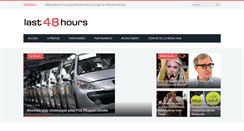 Desktop Screenshot of last48hours.com